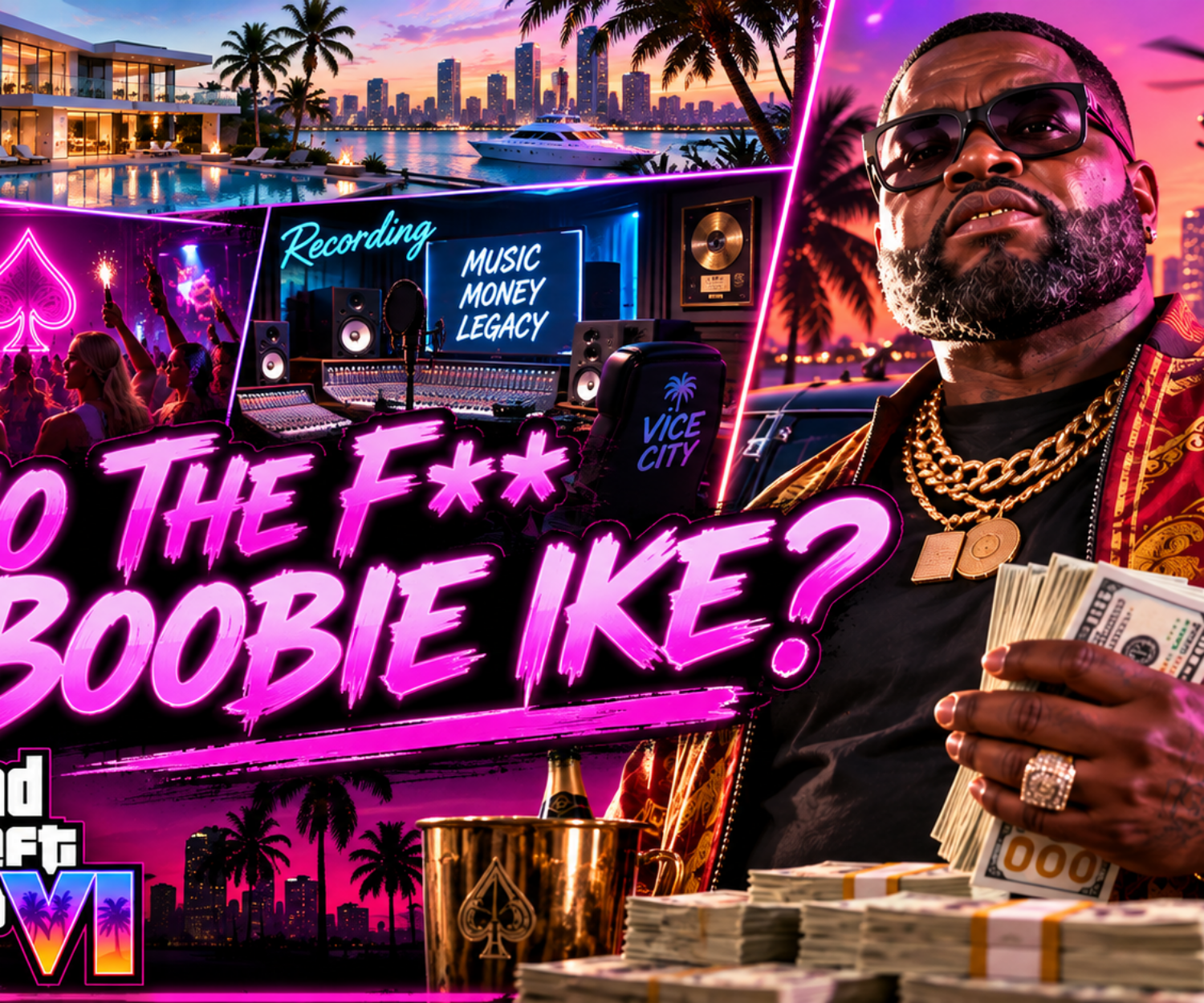 Boobie Ike and his GTA VI Vice City business empire spanning real estate, nightlife and music